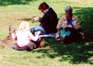 gem�tlich wurde es